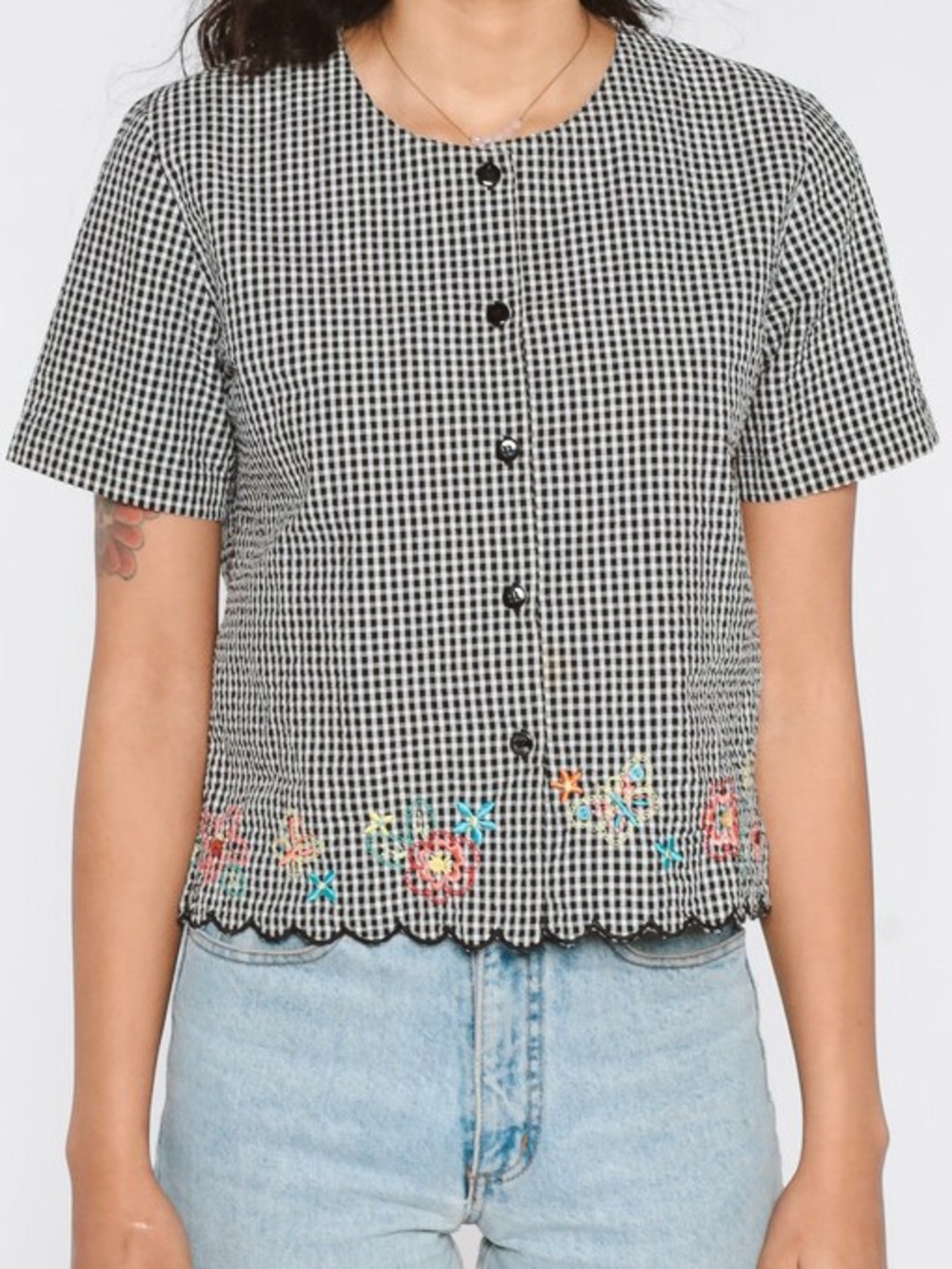 VTG 1990’s Embroidered Top